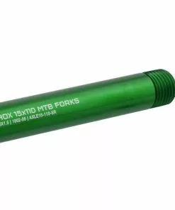 Wolf Tooth RockShox Steckachse Vorderrad - 15x110mm Laenge 158mm M15x1,5mm Gruen -Günstiges Naben Geschäft 58603 2