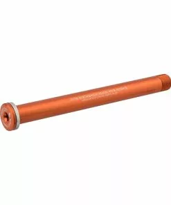 Wolf Tooth RockShox Steckachse Vorderrad - 15x110mm Laenge 158mm M15x1,5mm Orange