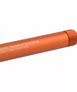 Wolf Tooth RockShox Steckachse Vorderrad - 15x100mm Laenge 148mm M15x1,5mm Orange -Günstiges Naben Geschäft 58610 2