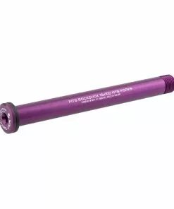 Wolf Tooth RockShox Steckachse Vorderrad - 15x100mm Laenge 148mm M15x1,5mm Violett