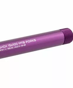 Wolf Tooth RockShox Steckachse Vorderrad - 15x100mm Laenge 148mm M15x1,5mm Violett -Günstiges Naben Geschäft 58611 2