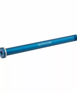 Wolf Tooth RockShox Steckachse Vorderrad - 15x150mm Laenge 198mm M15x1,5mm Blau