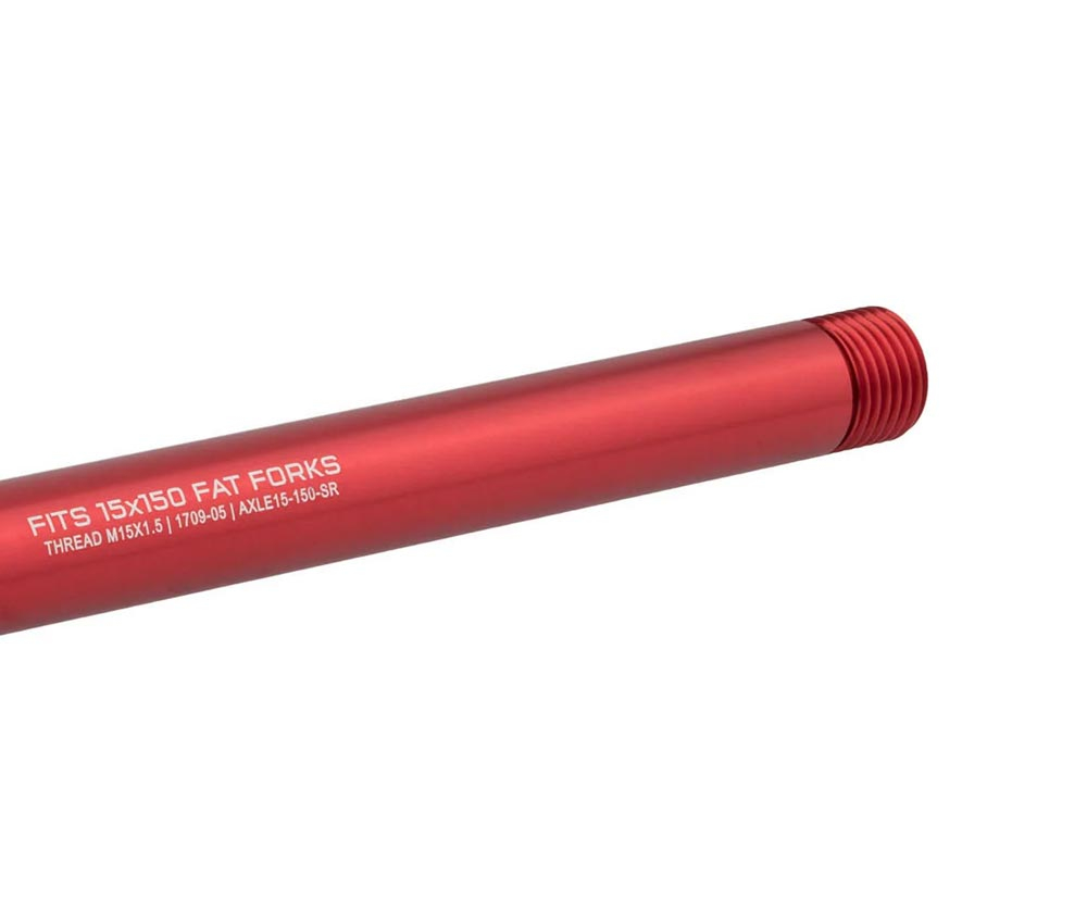 Wolf Tooth RockShox Steckachse Vorderrad - 15x150mm Laenge 198mm M15x1,5mm Rot 5 Wolf Tooth RockShox Steckachse Vorderrad - 15x150mm Laenge 198mm M15x1,5mm Rot – Bild 3