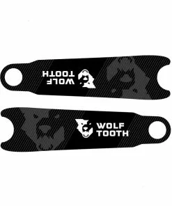Wolf Tooth Kurbelarmschutz - 190x49,2mm Selbstklebend Folie Schwarz