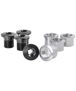 Shimano Kettenblattschrauben XT FCM770 Aussen 4 Stueck M8x9,1mm Plus Huelse