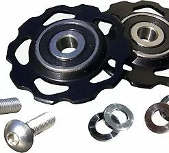 NC 17 Aluminium Schaltraedchen Set Schwarz Art Nr 8074